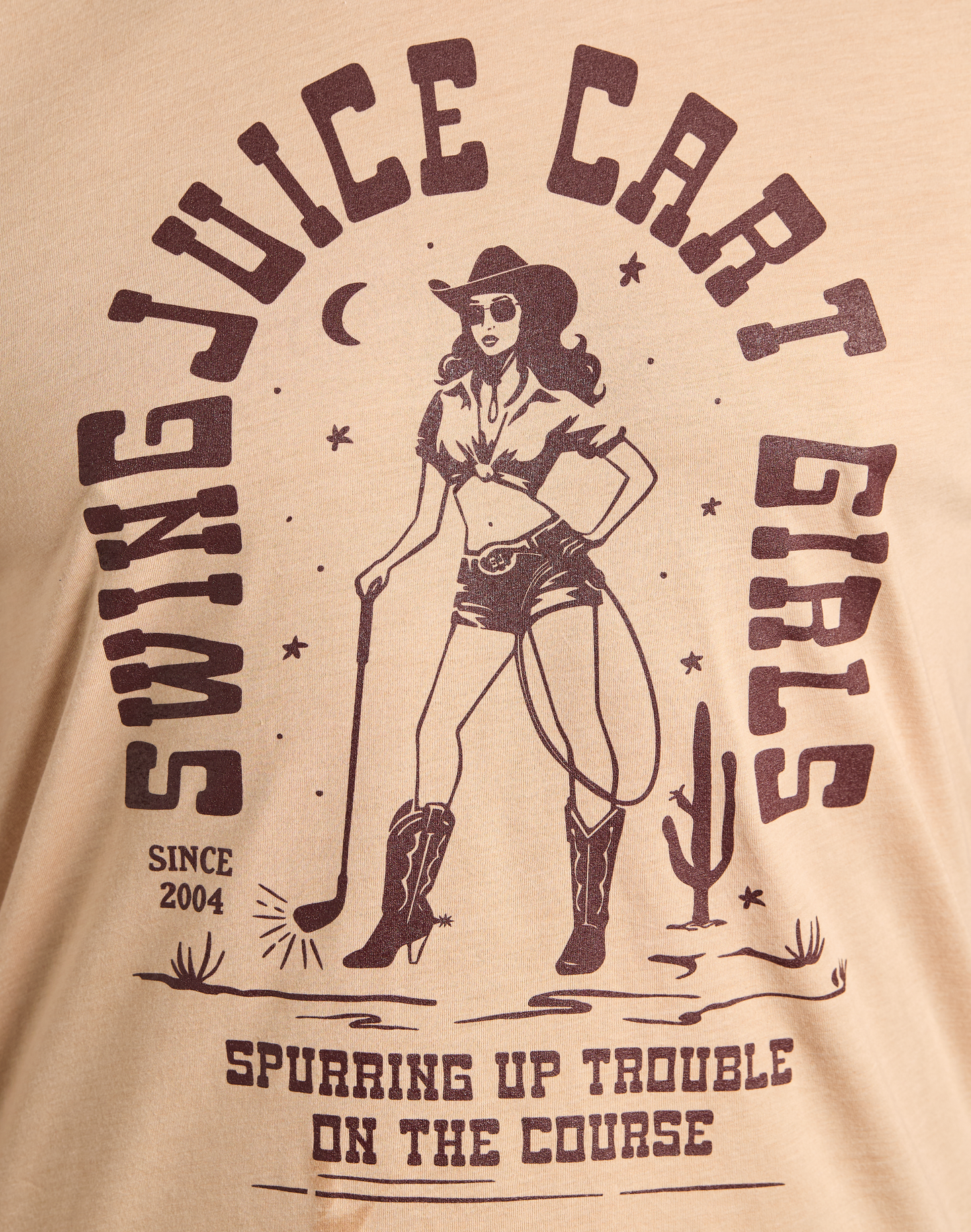 Golf Cart Girls Unisex T-Shirt-Sand Dune