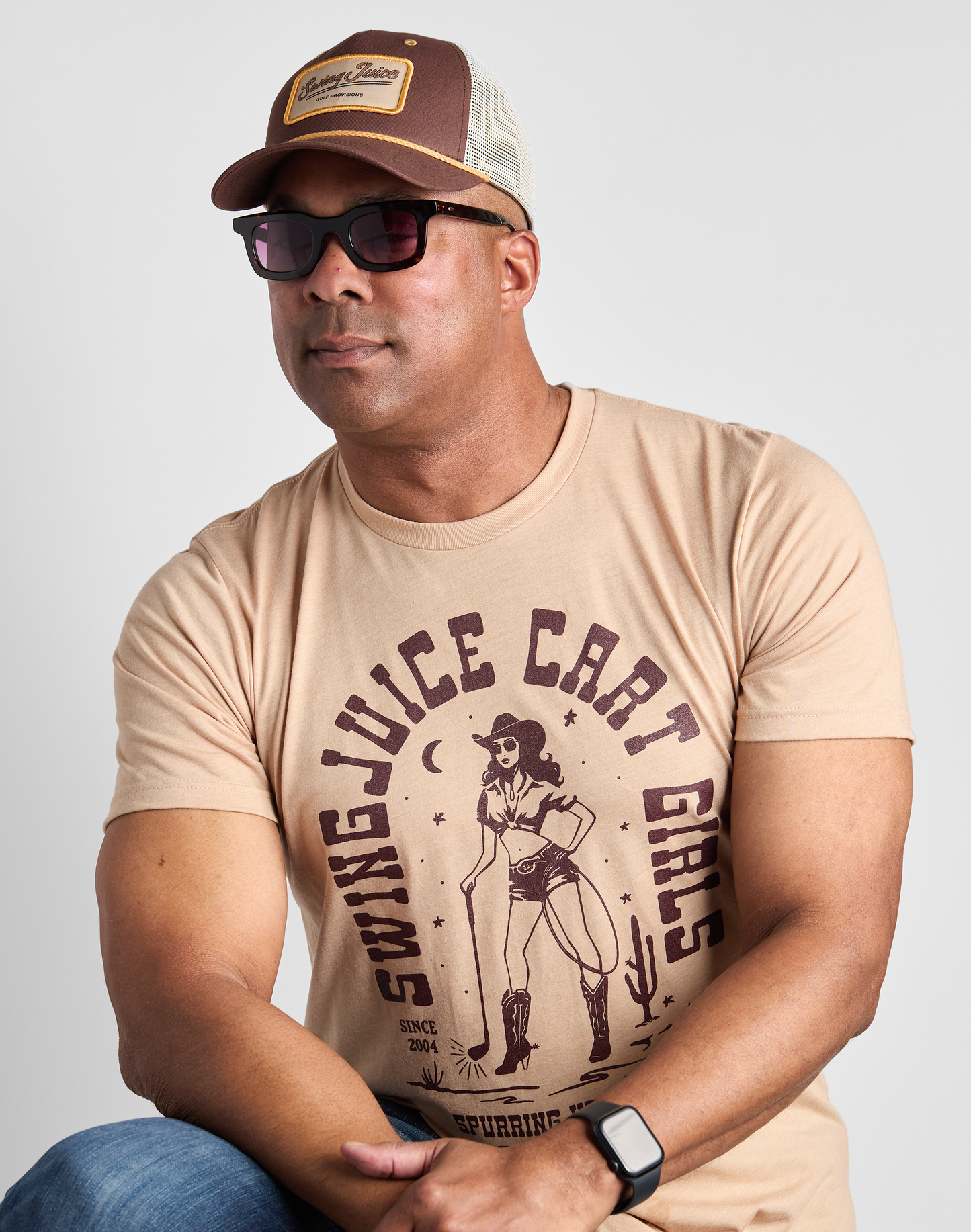 Golf Cart Girls Unisex T-Shirt-Sand Dune