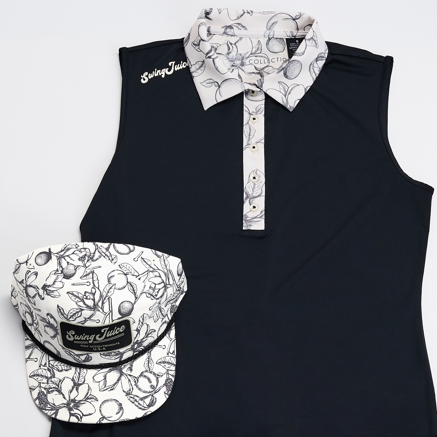 Magnolia Toile Rope Hat Ivory O/S