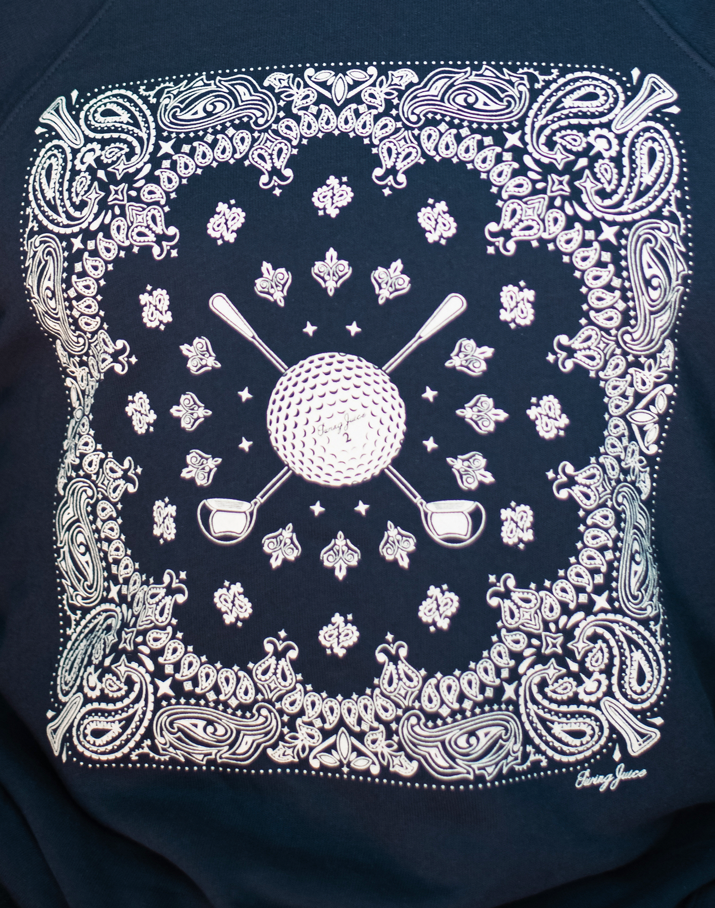 Golf Bandana Unisex Sweatshirt-Navy