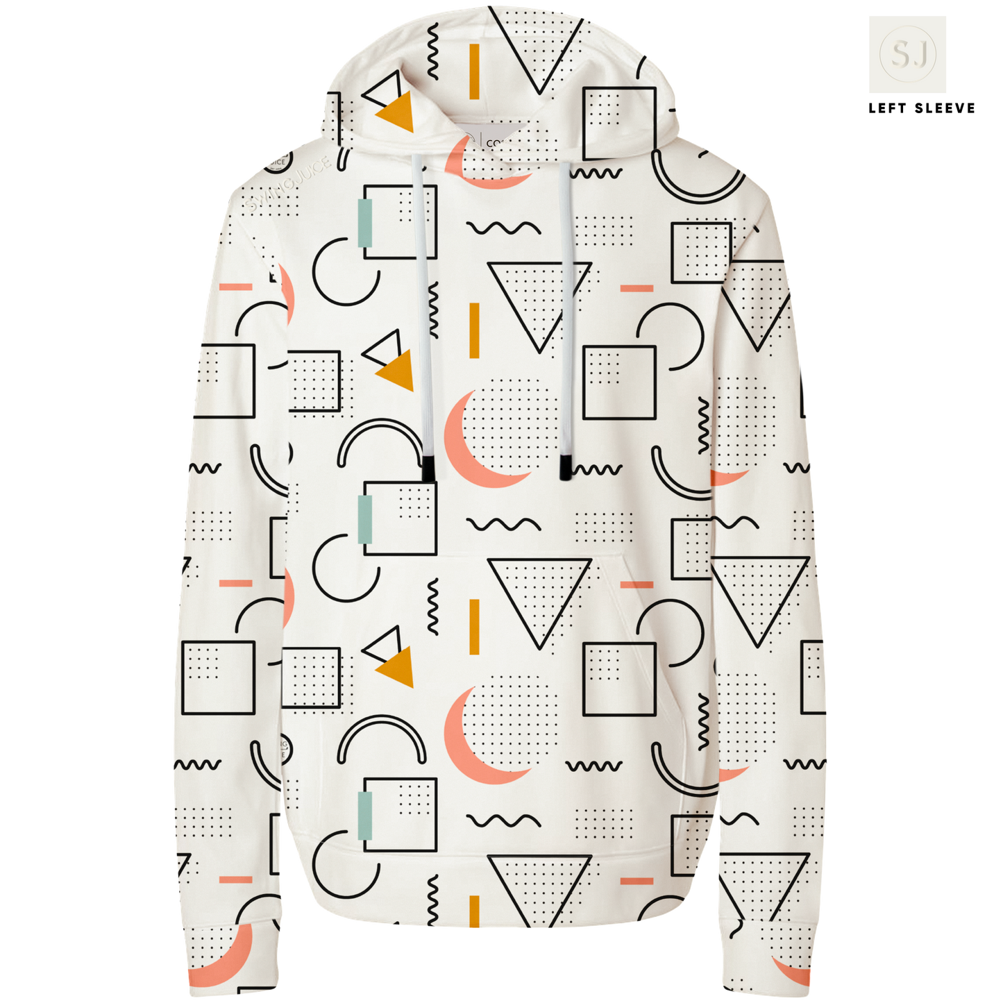 Golf 90's Golf Men's Performance Hoodie-Ivory