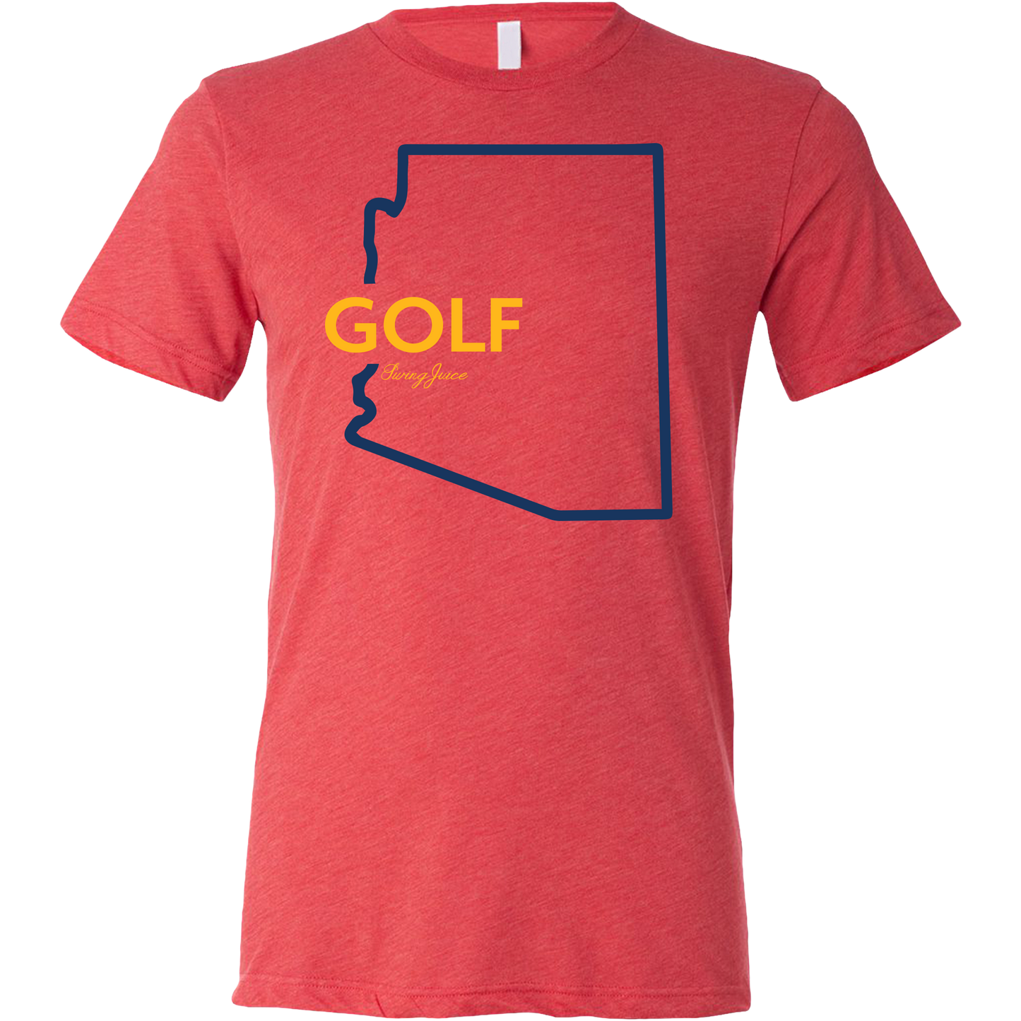 Golf Arizona Unisex T-Shirt-Red