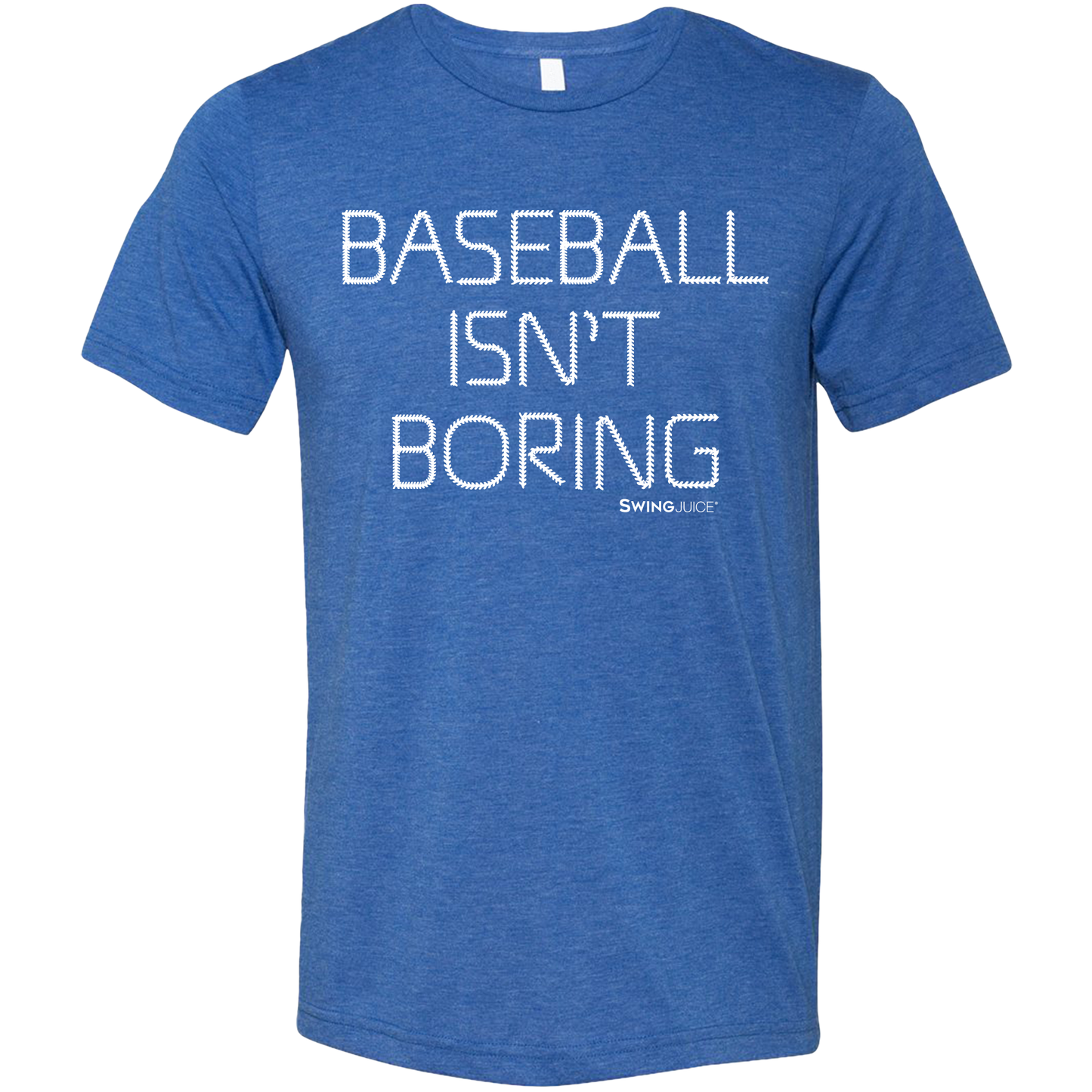 Official Baseball Isn't Boring Unisex T-Shirt-Royal Blue