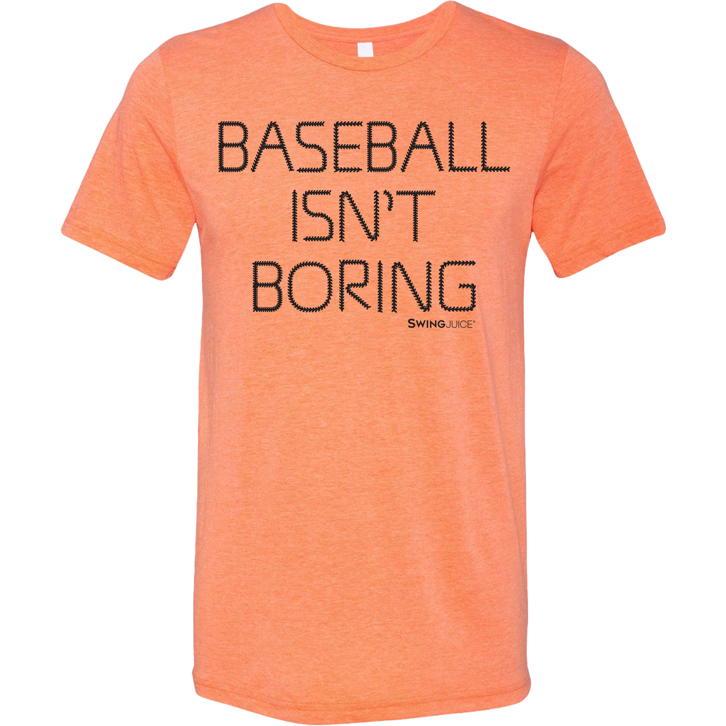 Official Baseball Isn't Boring Unisex T-Shirt-Orange