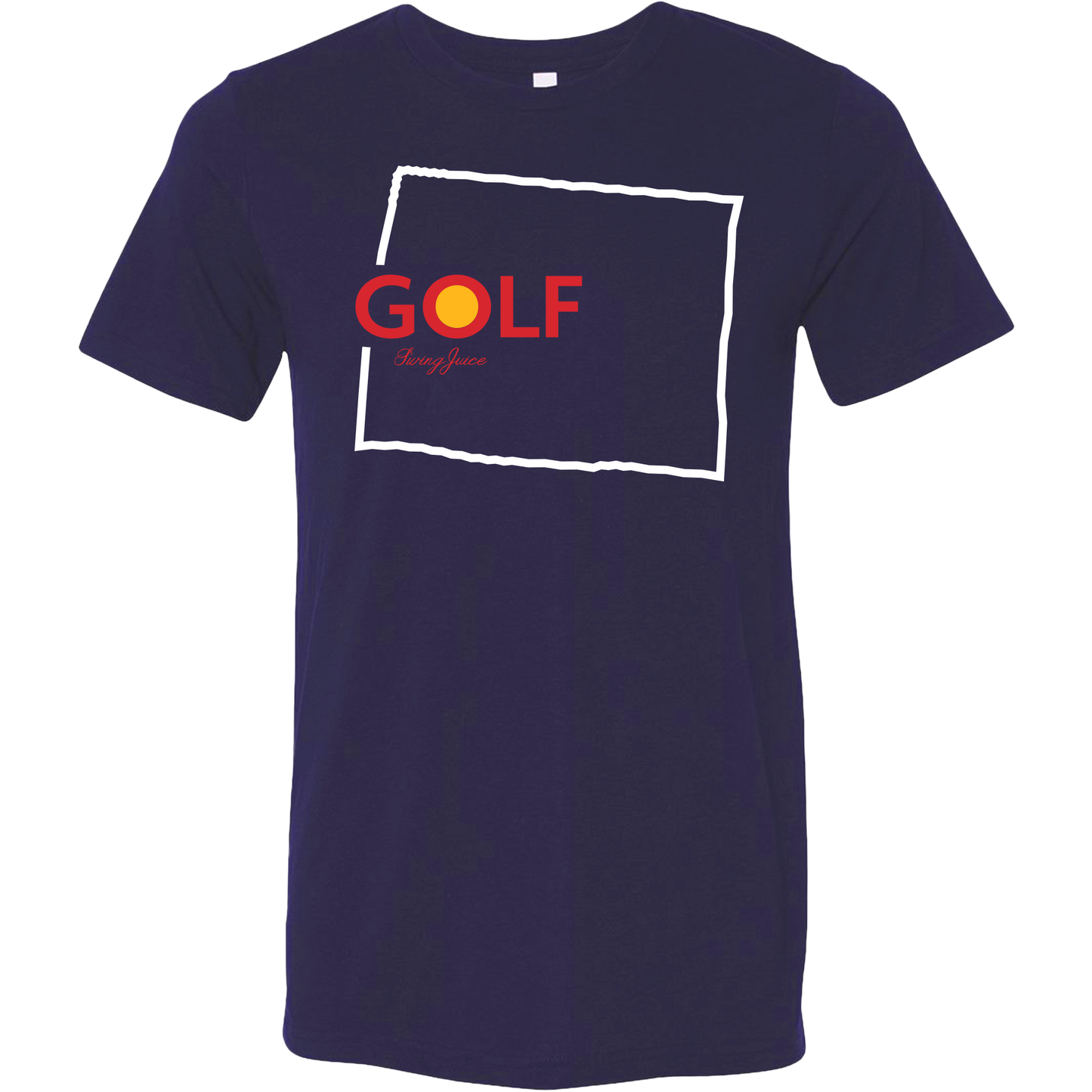 Golf Colorado Unisex T-Shirt-Navy