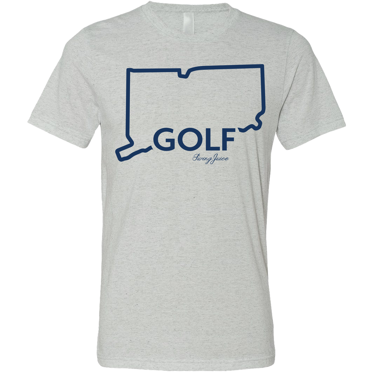 Golf Connecticut Unisex T-Shirt-Light Grey