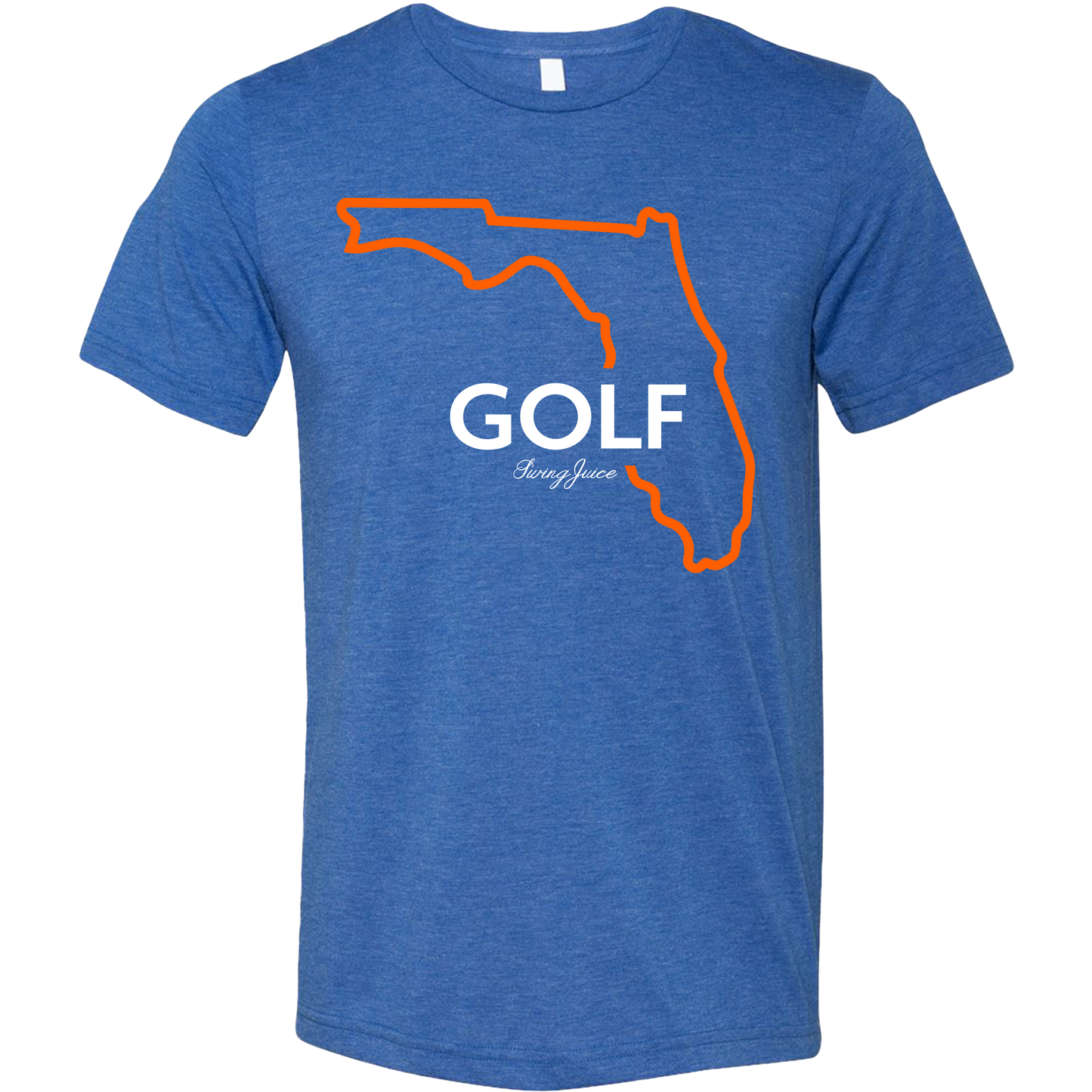 Golf Florida Unisex T-Shirt-Royal Blue