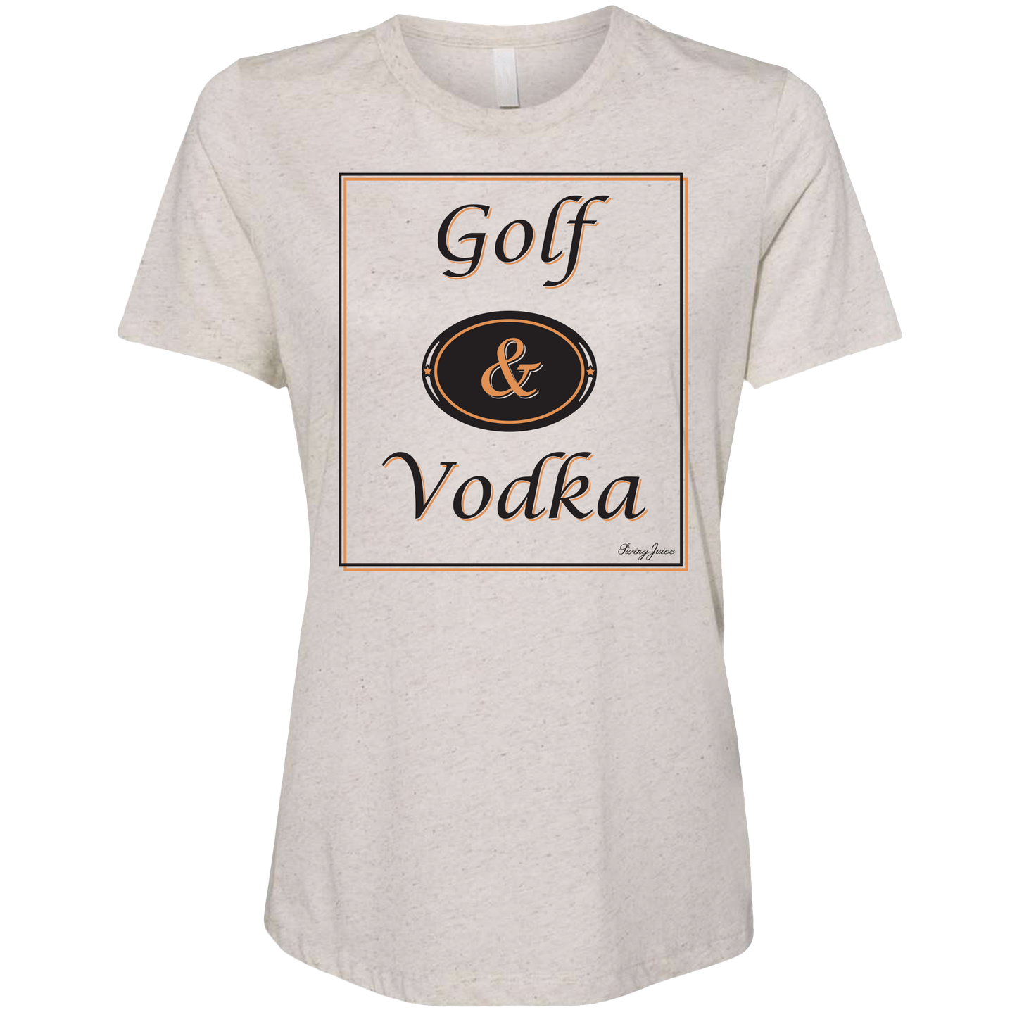 Golf & Craft Vodka Women's T-Shirt-Oatmeal