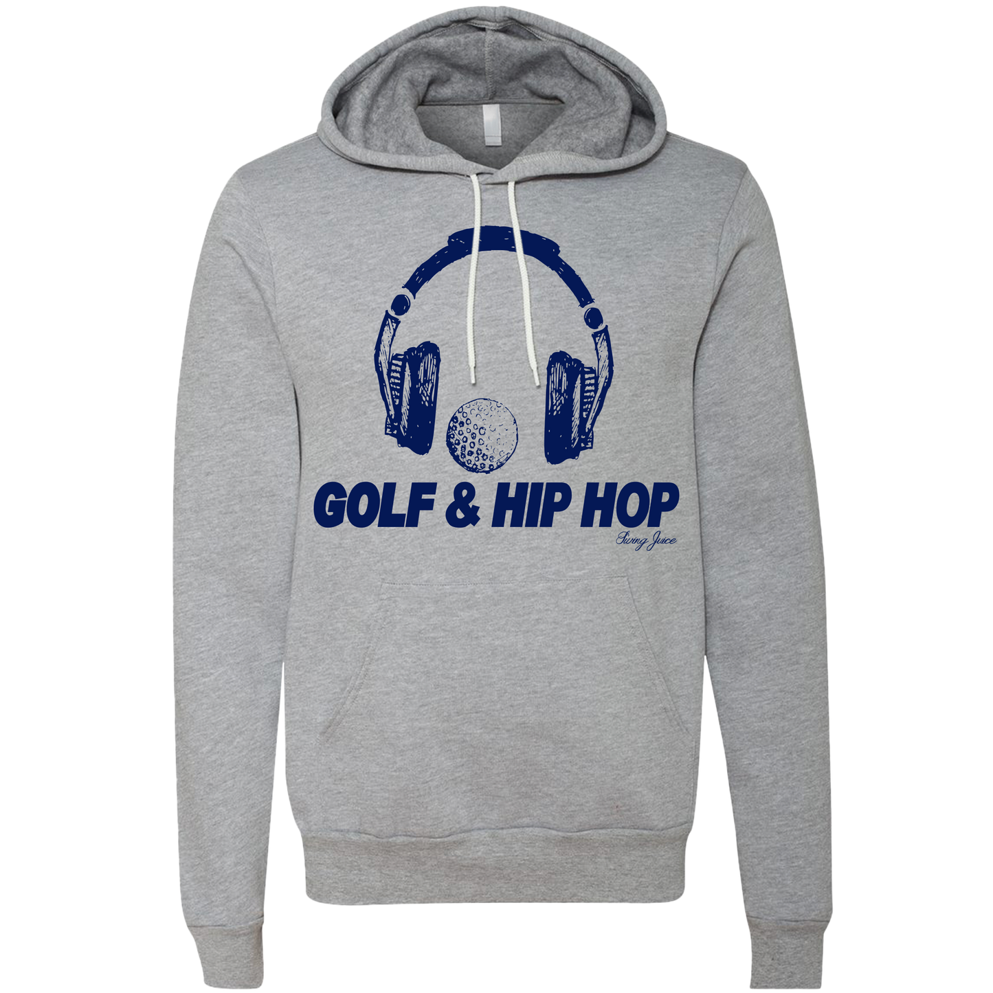 Golf & Hip Hop Unisex Hoodie-Grey