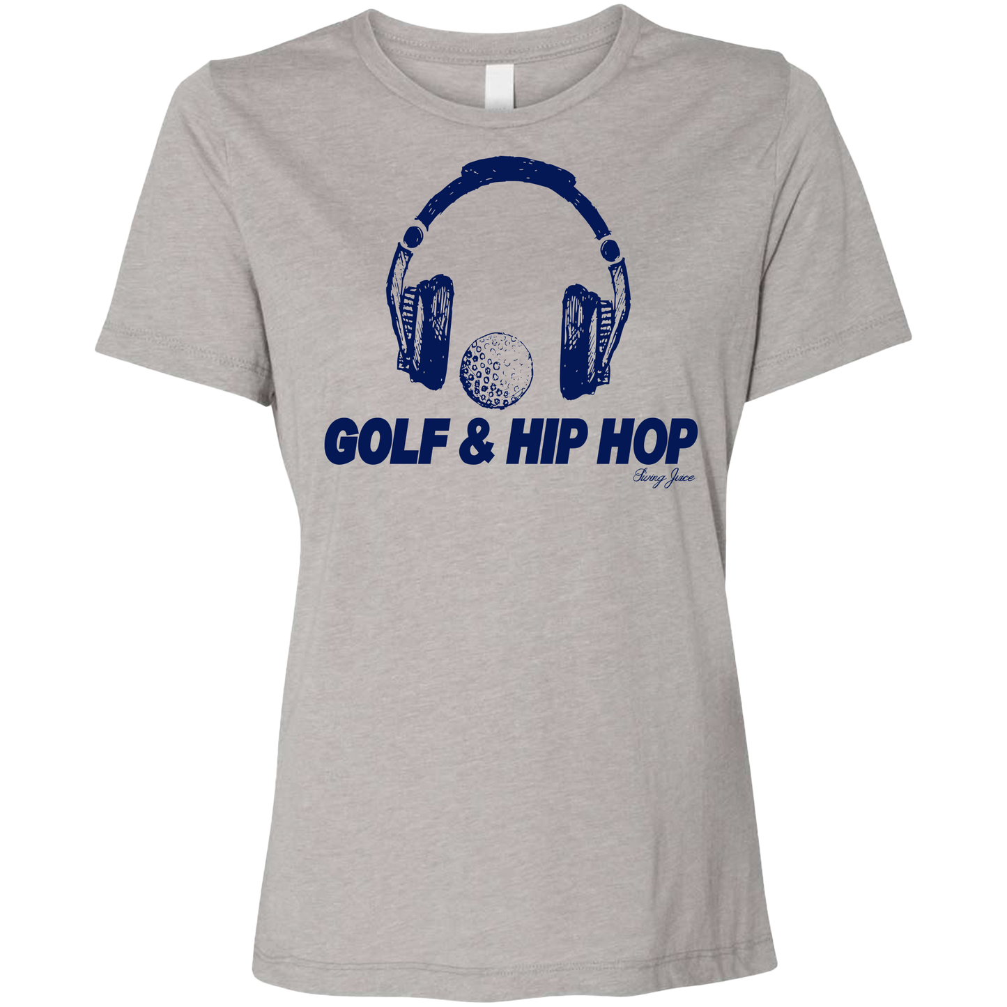 Golf & Hip Hop Women's T-Shirt-Grey