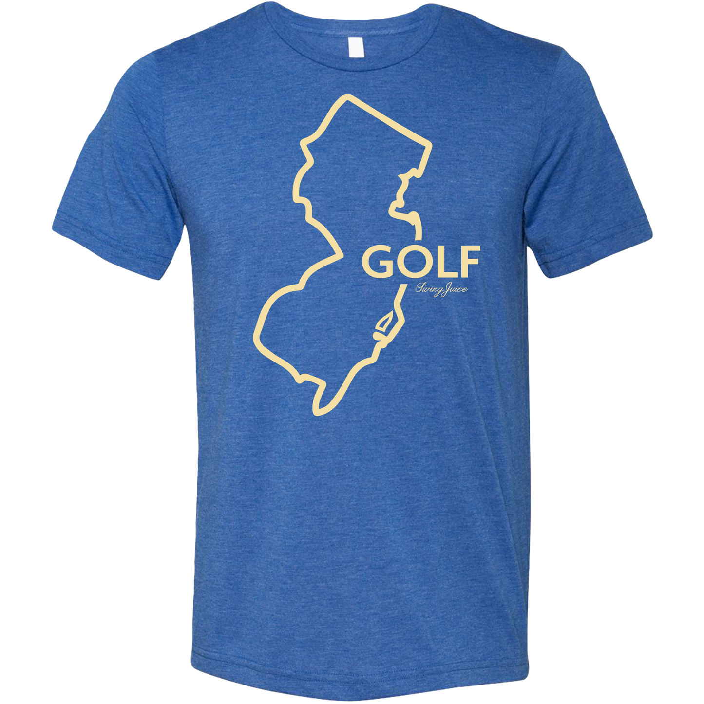 Golf New Jersey Unisex T-Shirt-Royal Blue
