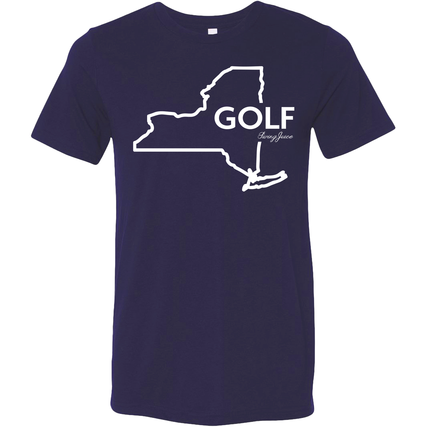 Golf New York Unisex T-Shirt-Navy
