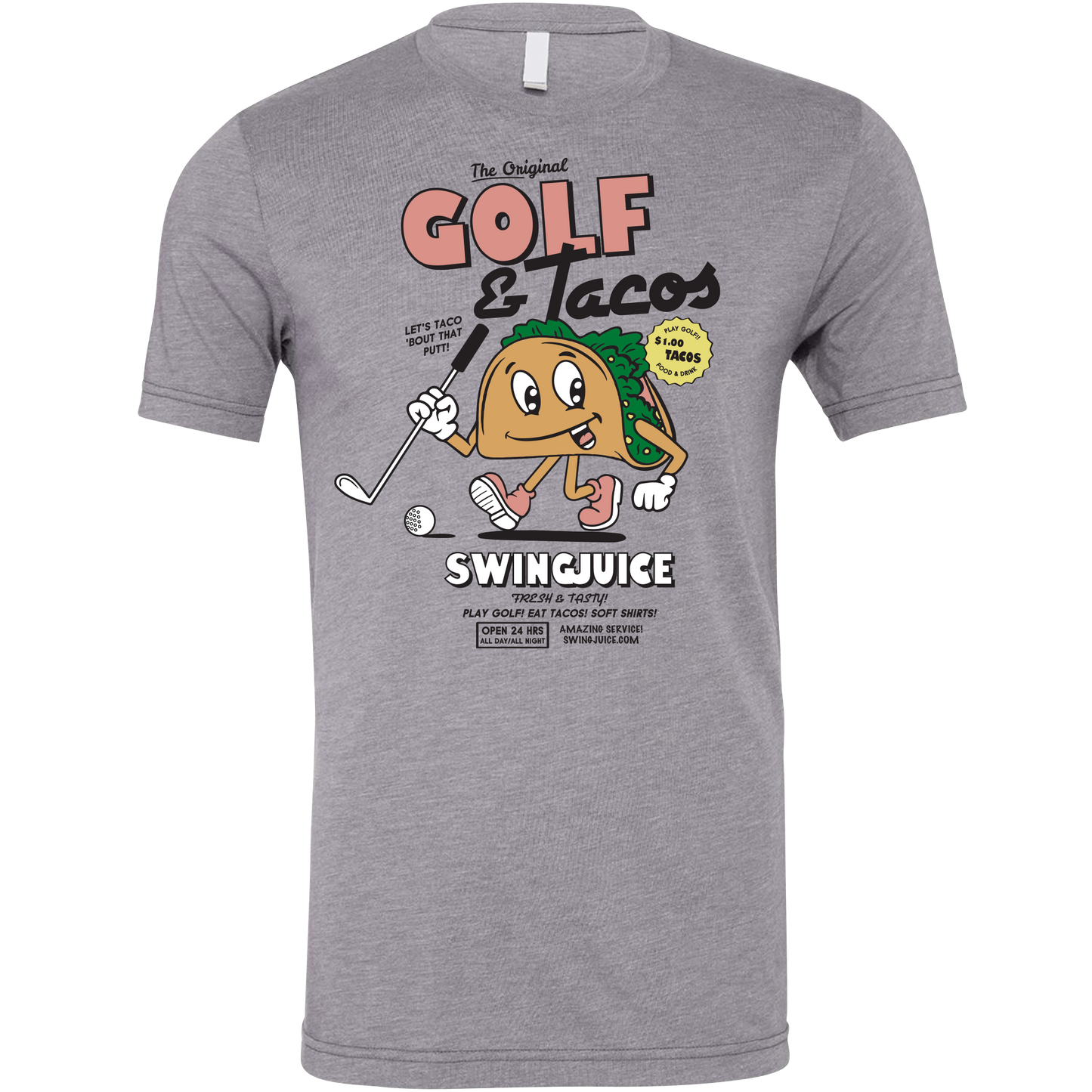 Golf & Tacos The Sequel Unisex T-Shirt-Storm
