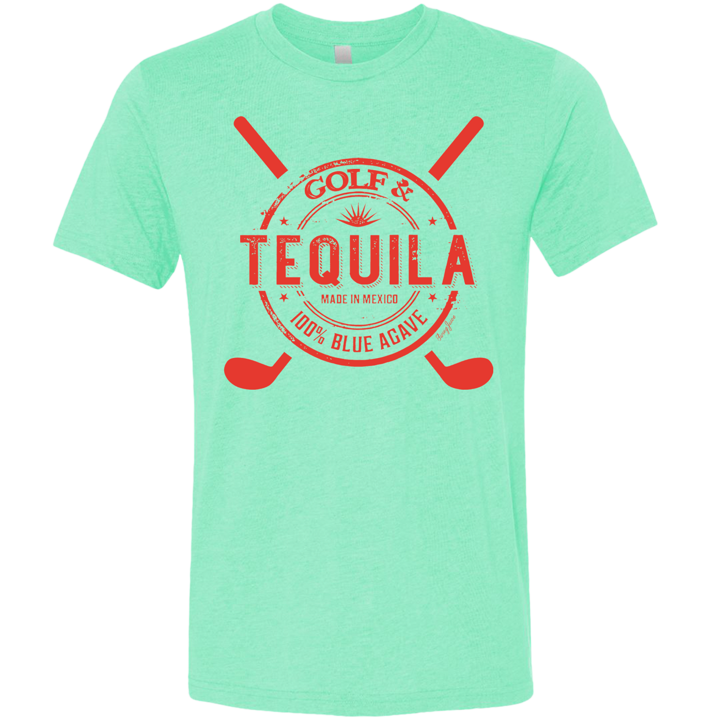 Golf & Tequila Unisex T-Shirt-Mint