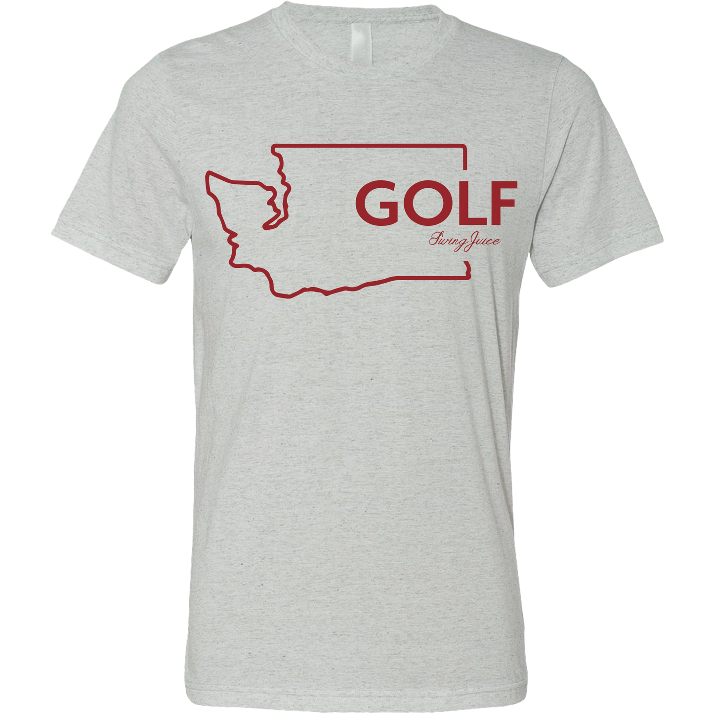 Golf Washington Unisex T-Shirt-Light Grey
