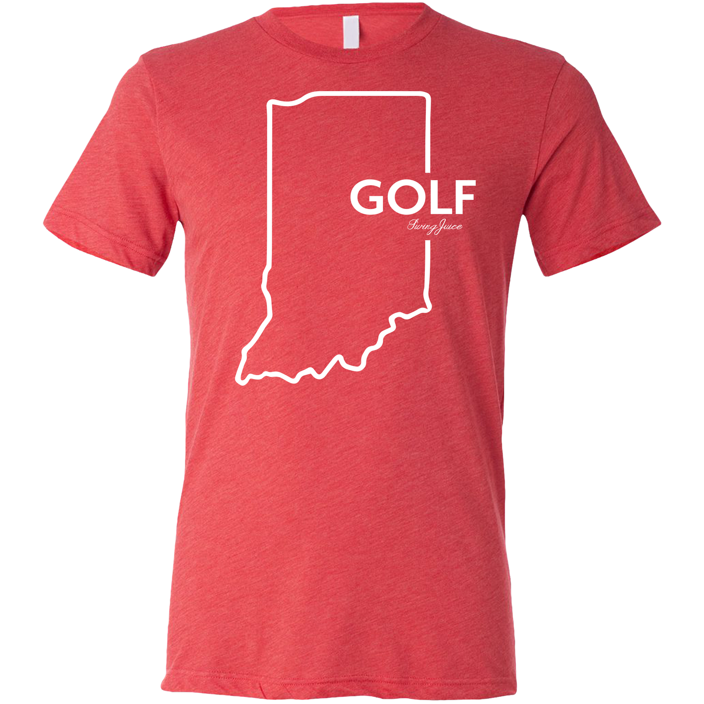 Golf Indiana Unisex T-Shirt-Red