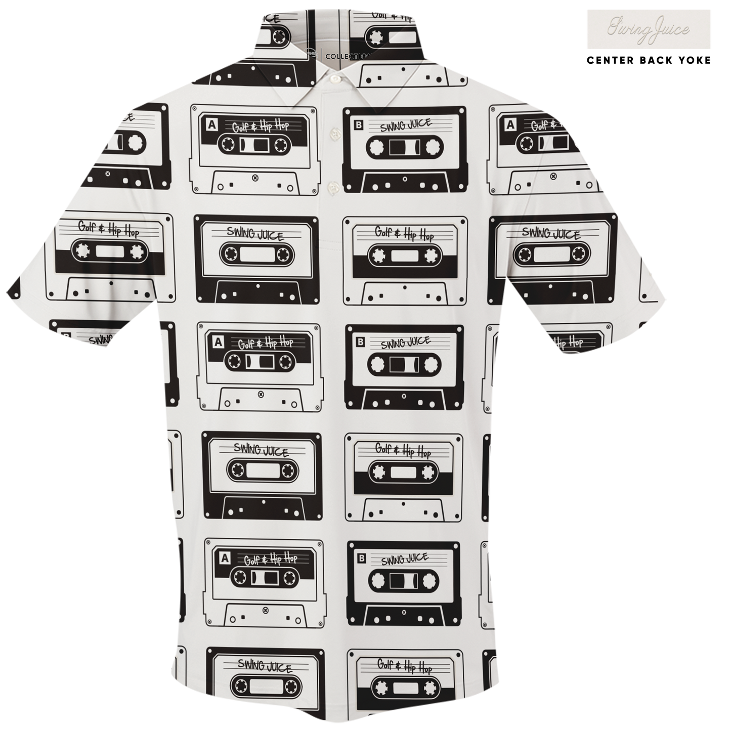 Golf Mixtape Men's Polo-Ivory