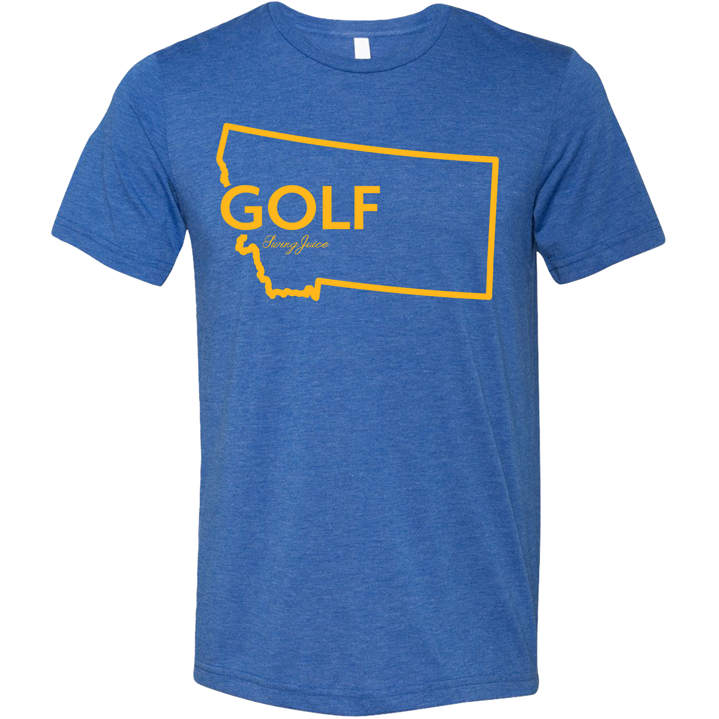 Golf Montana Unisex T-Shirt-Royal Blue