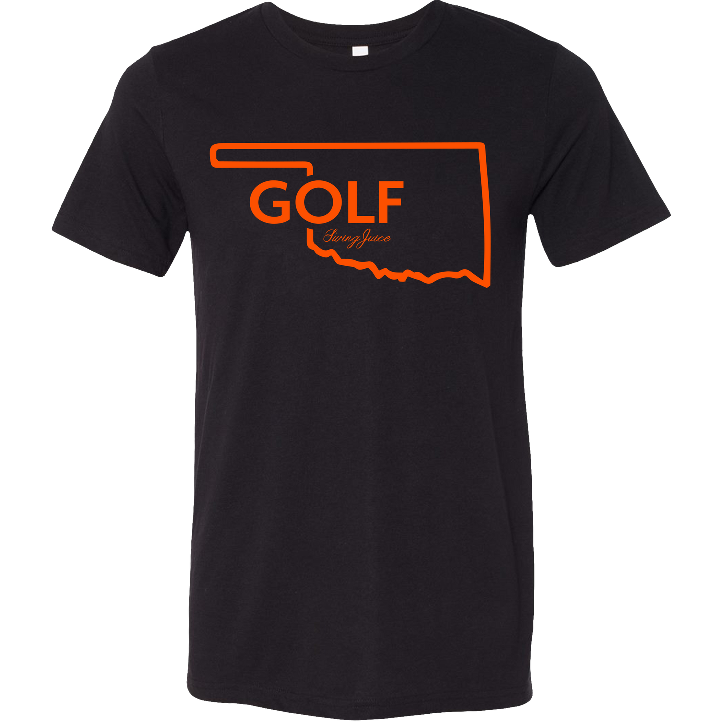 Golf Oklahoma Unisex T-Shirt-Black