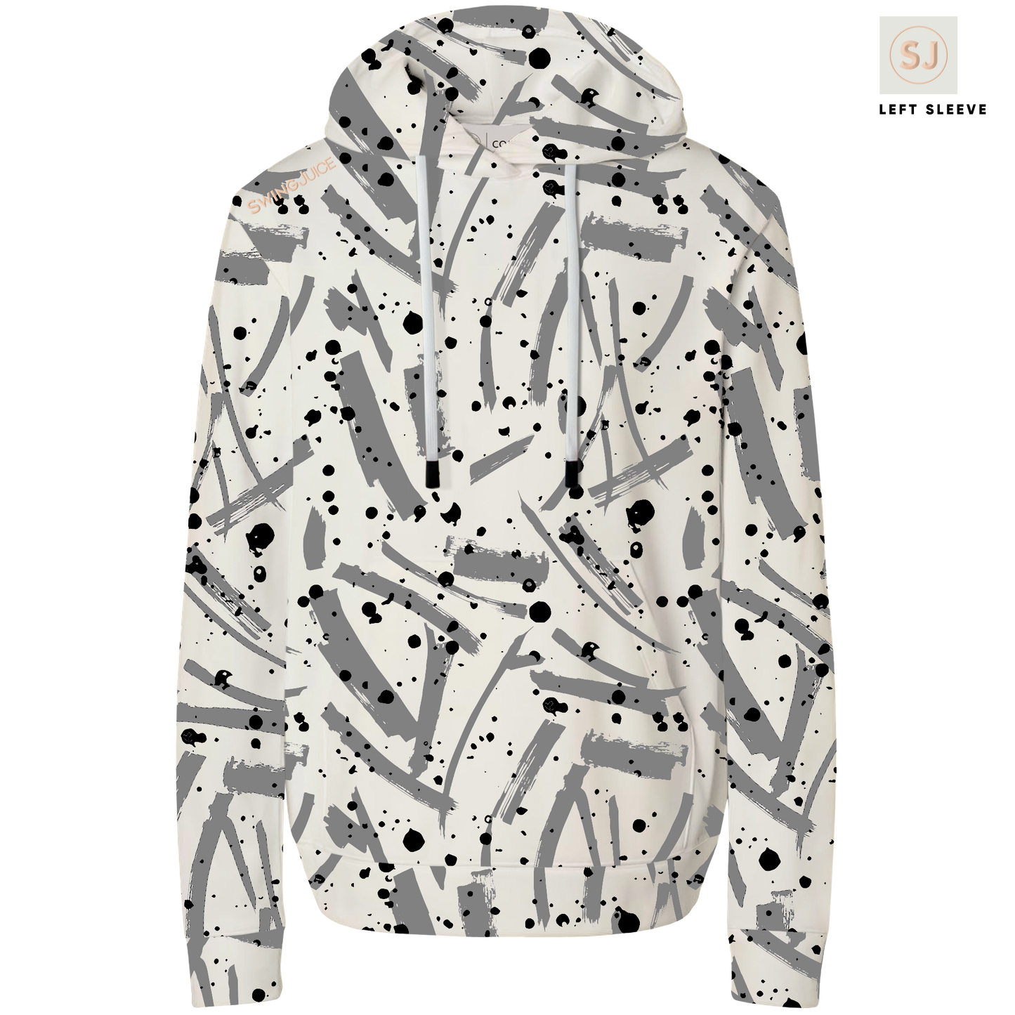 Golf Pollock Men's Performance Hoodie-Ivory
