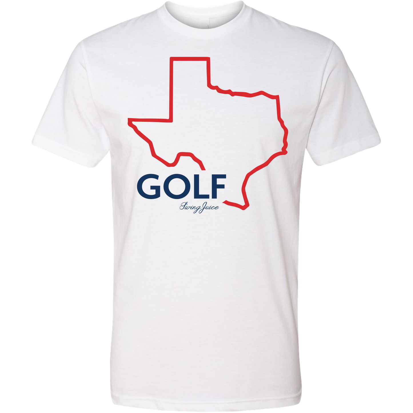 Golf Texas Unisex T-Shirt-White