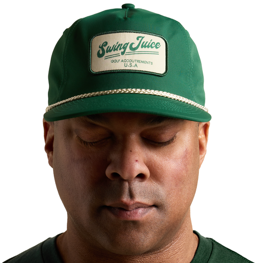 Golf Accoutrements Unisex Rope Hat-Forest