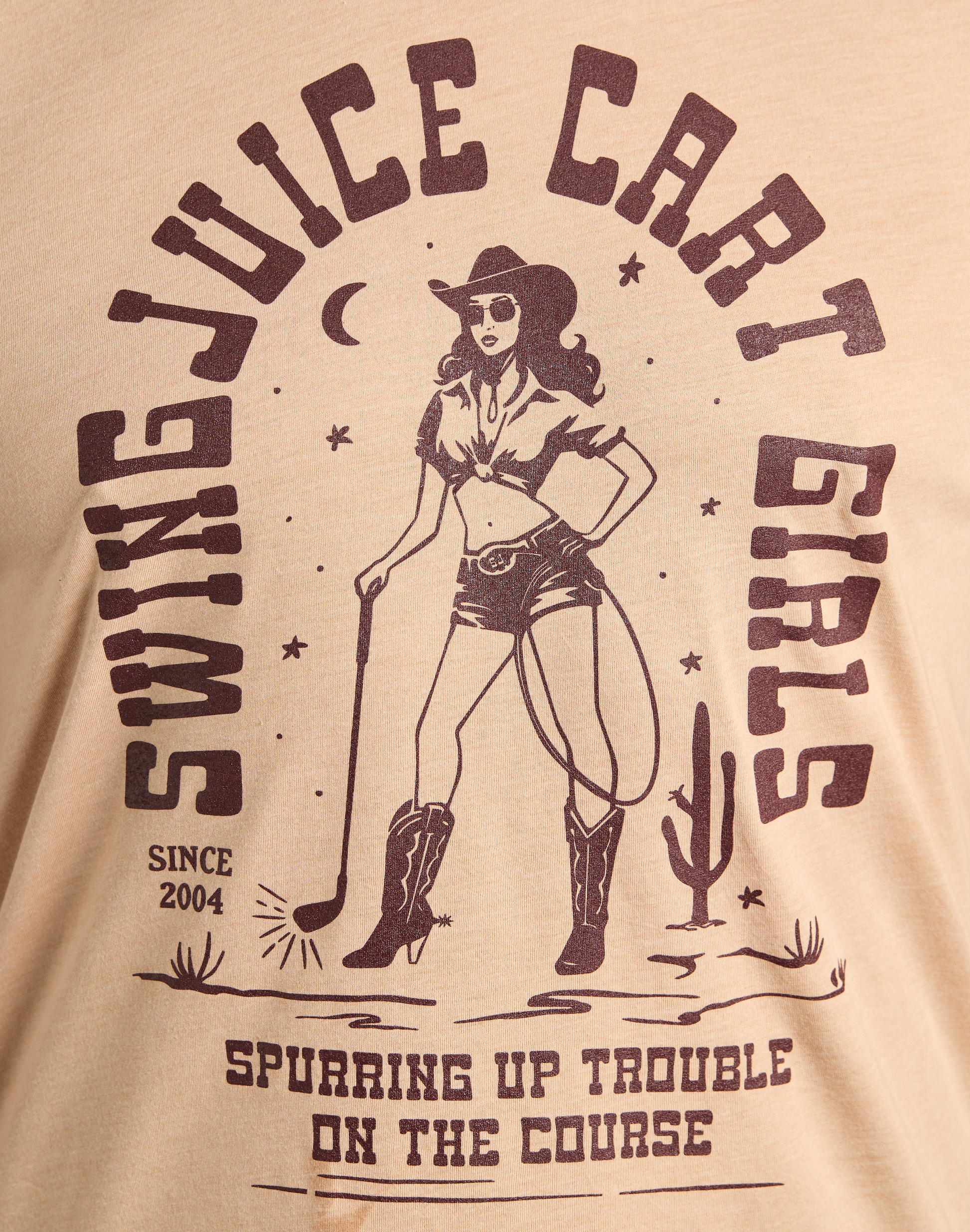 Golf Cart Girls Unisex T-Shirt-Sand Dune