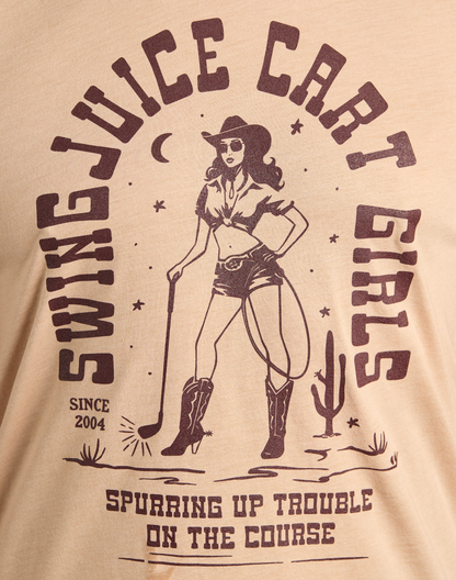 Golf Cart Girls Unisex T-Shirt-Sand Dune