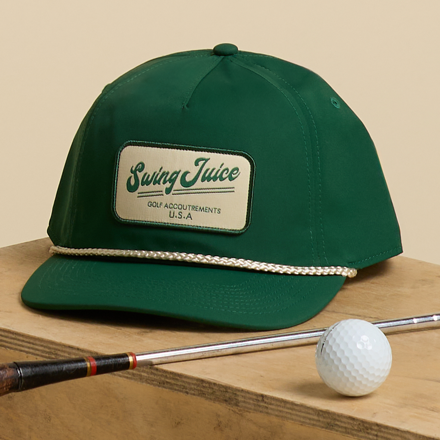 Accoutrements Rope Hat Forest O/S