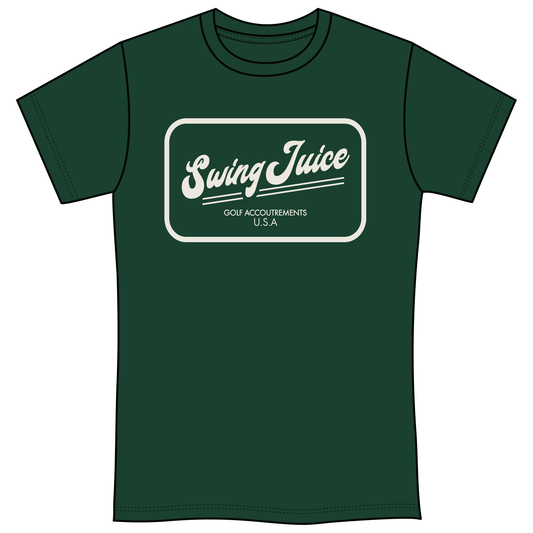 Golf Accoutrements Unisex T-Shirt Forest Green-Forest Green