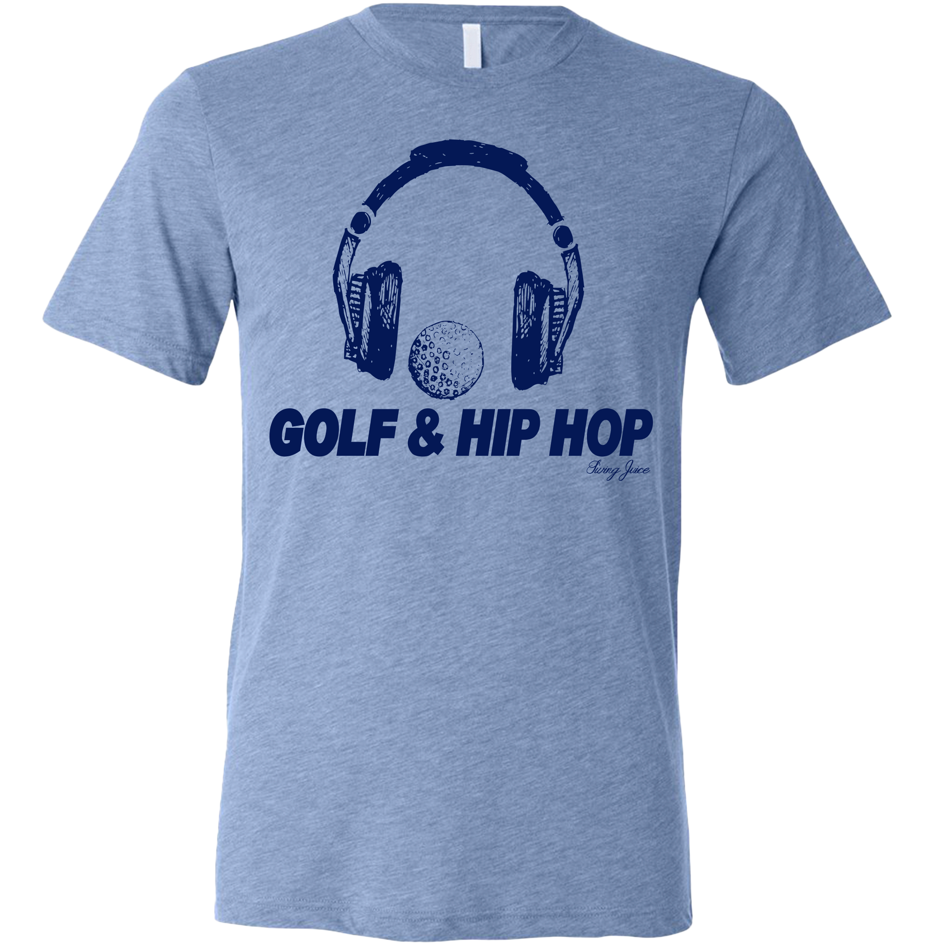 Golf & Hip Hop Unisex T-Shirt-Blue
