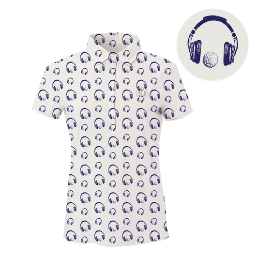 Golf & Hip Hop Women's Polo-Cloud