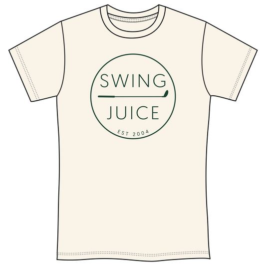 Golf Retro Unisex T-Shirt Natural-Natural